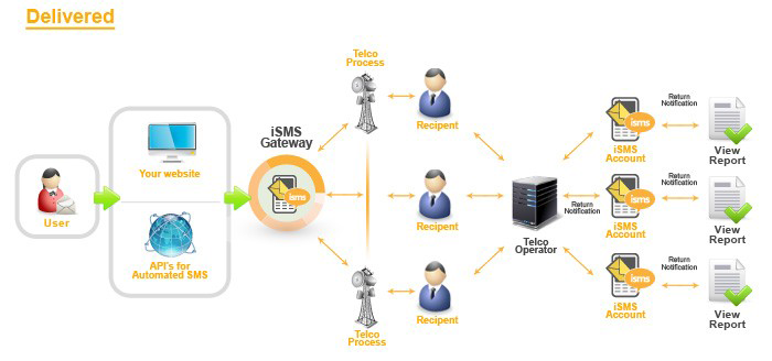 SMS Status: Delivered